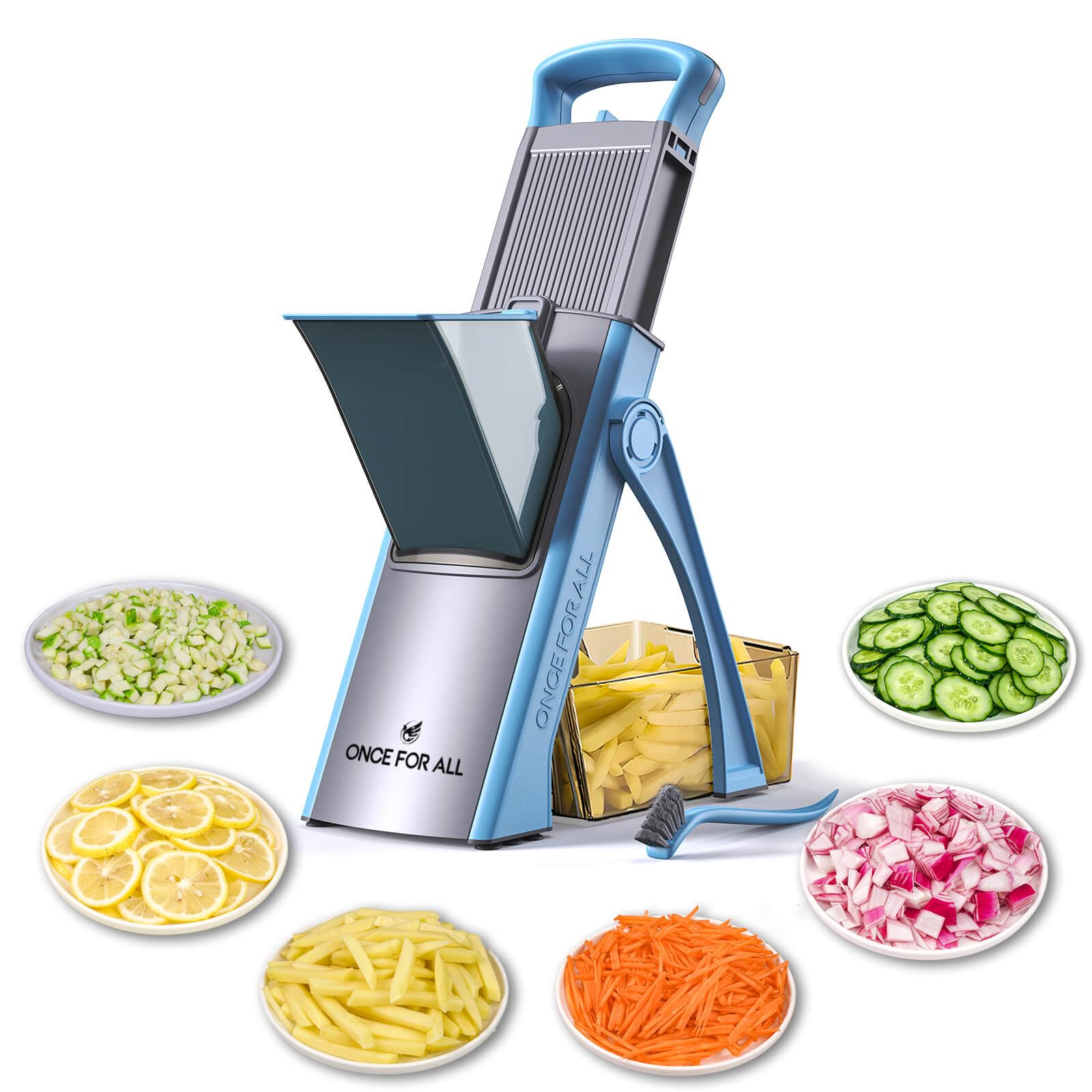 Adjustable Multi-Function Mandoline Slicer