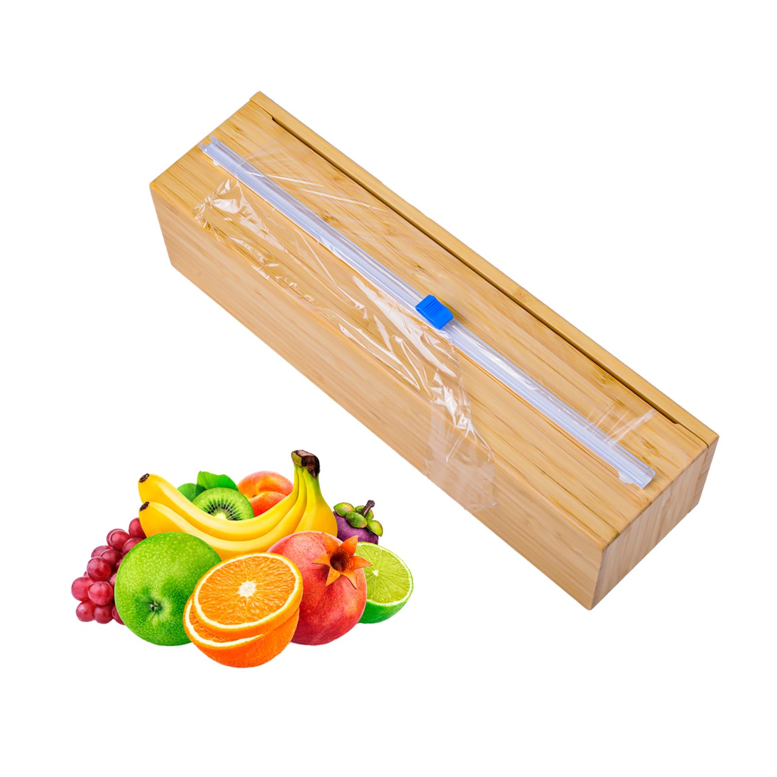 Bamboo Film & Foil Dispenser with Integrated Slide Cutter